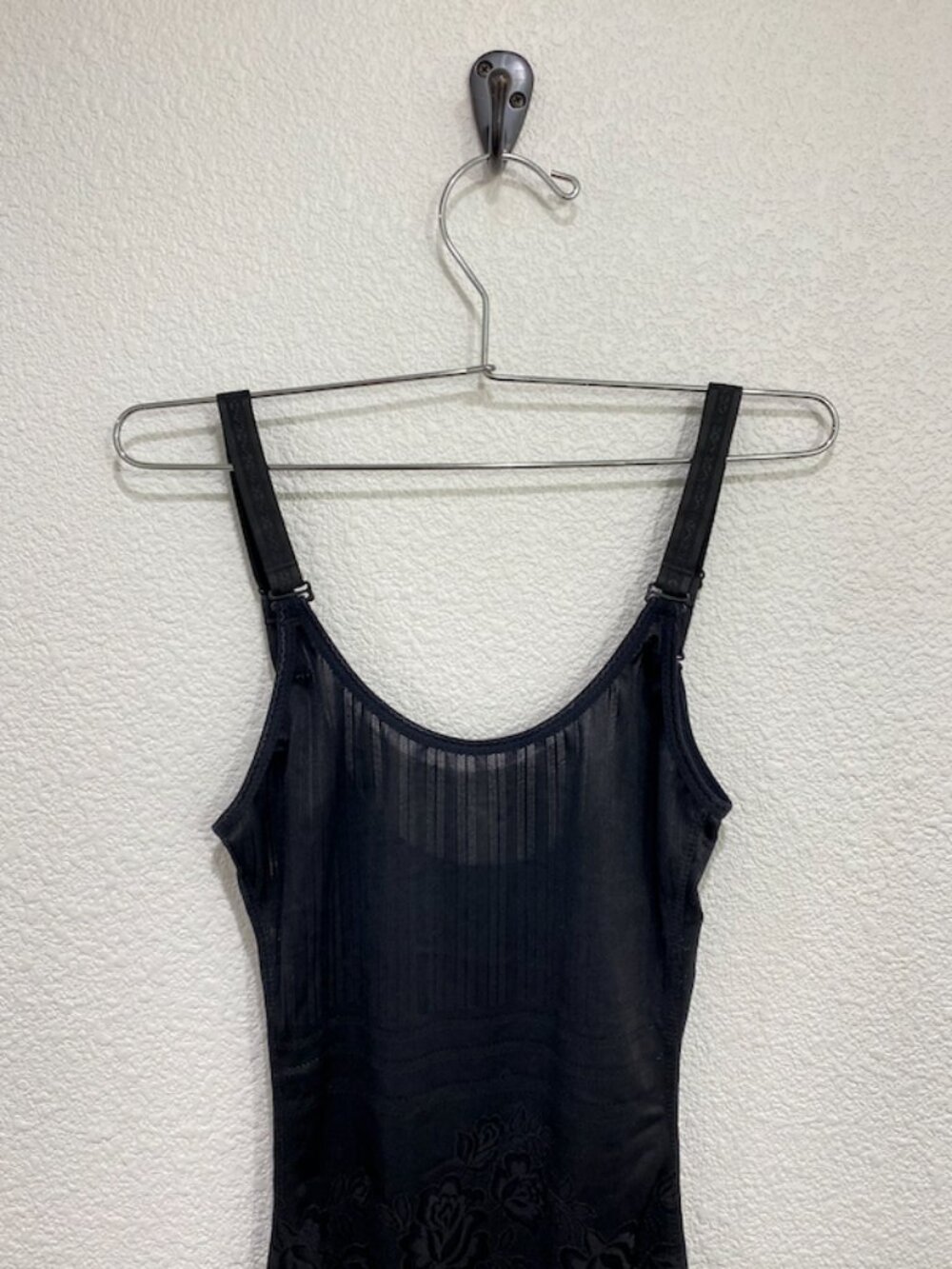 Winpak Bodysuit Shapewear Bodysuit Compression Floral Black Large - Picture 5 of 8